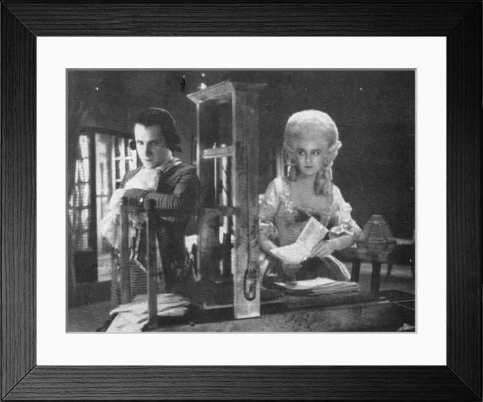 Framed Print : A scene from the French film Le Collier de la Reine, 1930 Framed Print : A scene from the French film Le Collier de la Reine, 1930