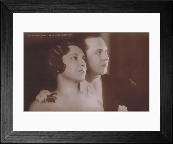 Framed Print : The dancing act of Florence Walton and Leon Leitrim, 1920s Framed Print : The dancing act of Florence Walton and Leon Leitrim, 1920s