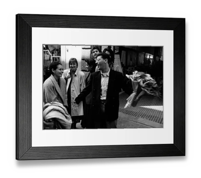 Framed Print : Man presenting a bunch of flowers, Pisa, Italy Framed Print : Man presenting a bunch of flowers, Pisa, Italy