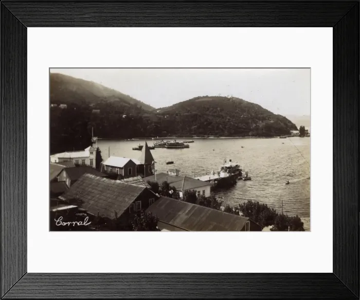 Framed Print : Corral, Chile, South America Framed Print : Corral, Chile, South America