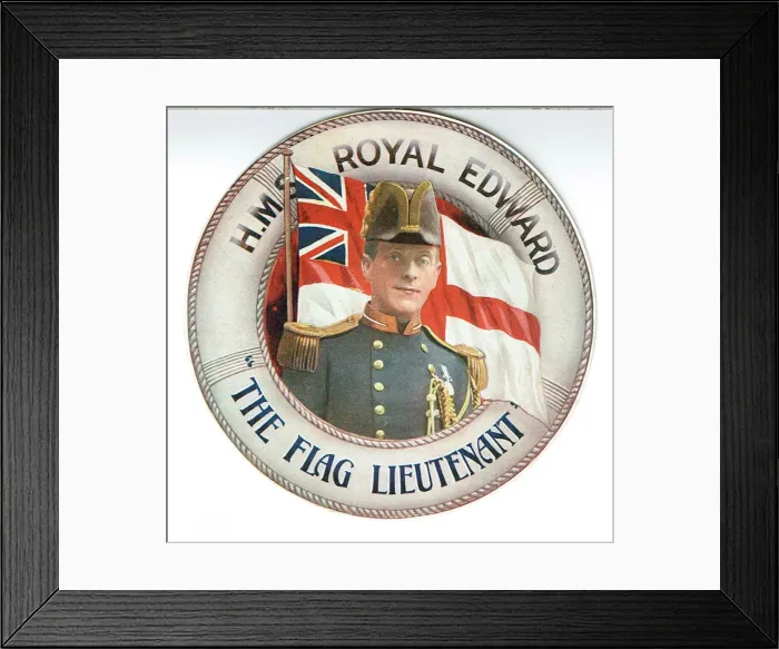 Framed Print : The Flag Lieutenant by Major WP Drury and Leo Trevor