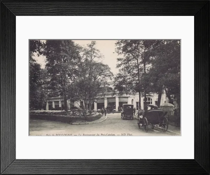 Framed Print : The exterior of the Pre-Catelan, Bois de Boulogne, Paris, 19 Framed Print : The exterior of the Pre-Catelan, Bois de Boulogne, Paris, 19