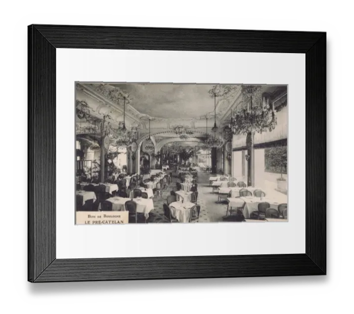 Framed Print : The interior of the Pre-Catelan, Bois de Boulogne, Paris, 19 Framed Print : The interior of the Pre-Catelan, Bois de Boulogne, Paris, 19