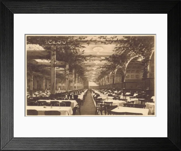 Framed Print : Interior of the Berliner Konzert-Haus (Clou Clou), Berlin Framed Print : Interior of the Berliner Konzert-Haus (Clou Clou), Berlin