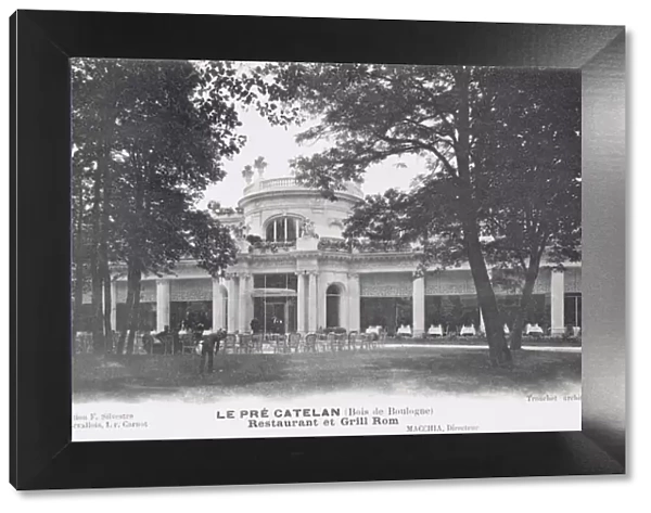 The exterior of the Pre-Catelan, Bois de Boulogne, Paris, c
