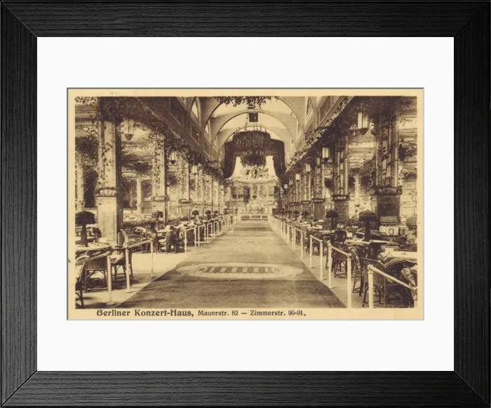 Framed Print : Interior of the Berliner Konzert-Haus (Clou Clou), Berlin Framed Print : Interior of the Berliner Konzert-Haus (Clou Clou), Berlin