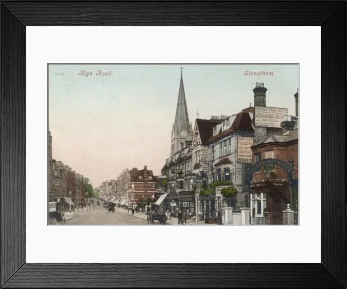 Framed Print : Streatham High Road Framed Print : Streatham High Road