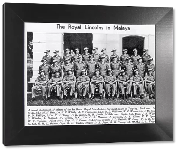 The Royal Lincolns in Malaya
