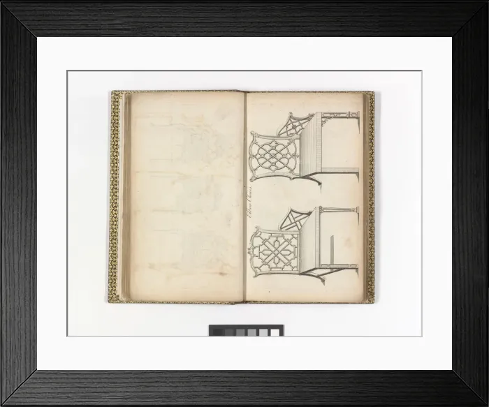Framed Print : Illustration from Household furniture in genteel taste for Framed Print : Illustration from Household furniture in genteel taste for