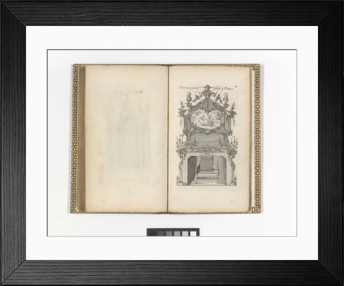Framed Print : Illustration from Household furniture in genteel taste for Framed Print : Illustration from Household furniture in genteel taste for