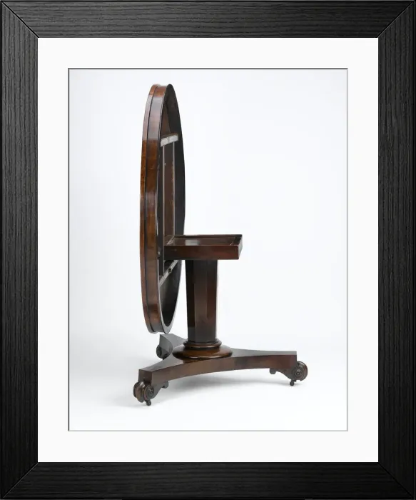 Framed Print : Pedestal table Framed Print : Pedestal table