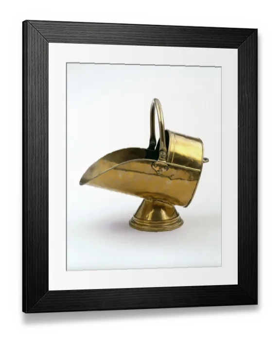 Framed Print : Coal scuttle Framed Print : Coal scuttle