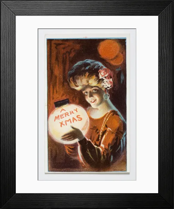 Framed Print : Christmas card Framed Print : Christmas card