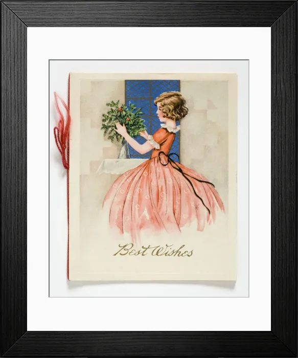 Framed Print : Christmas card Framed Print : Christmas card