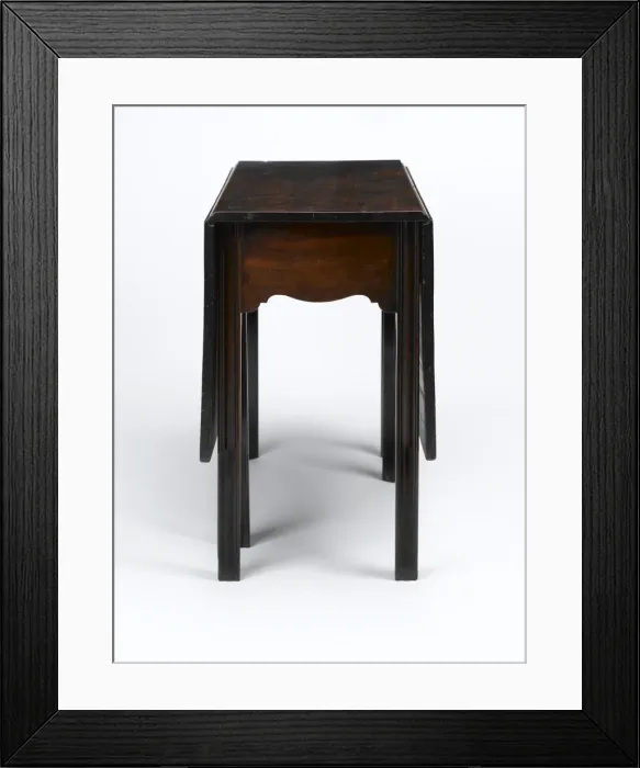 Framed Print : Gateleg table Framed Print : Gateleg table