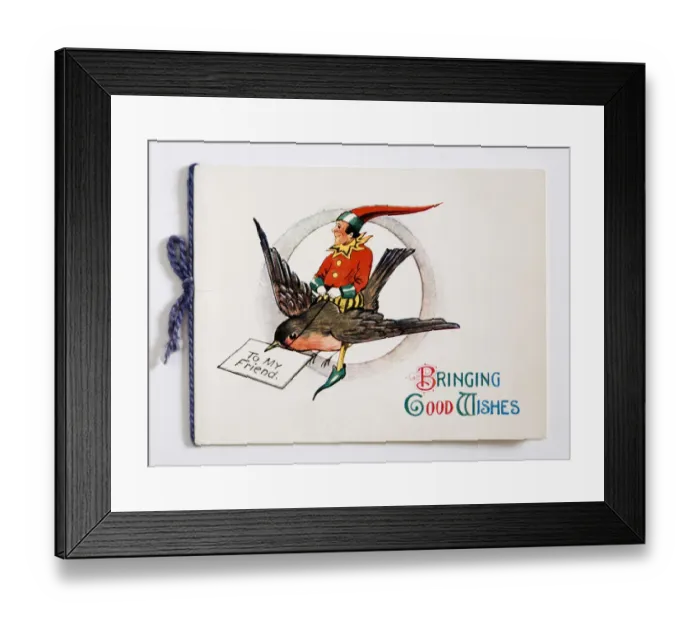 Framed Print : Christmas card Framed Print : Christmas card