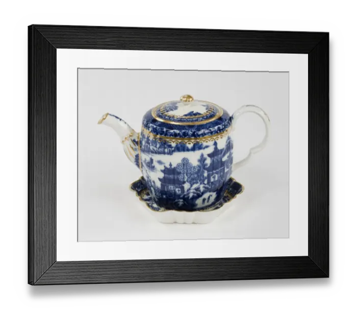 Framed Print : Tea pot and stand Framed Print : Tea pot and stand