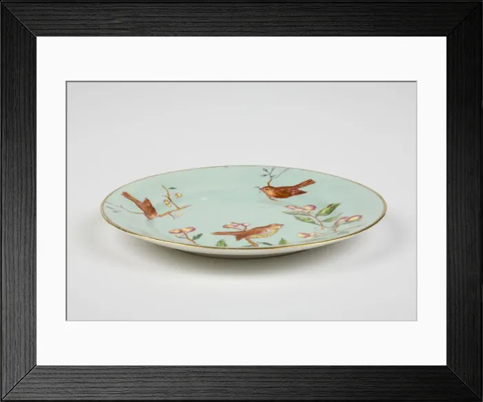 Framed Print : Side plate Framed Print : Side plate