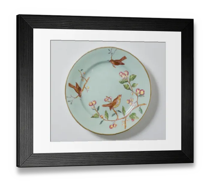 Framed Print : Side plate Framed Print : Side plate
