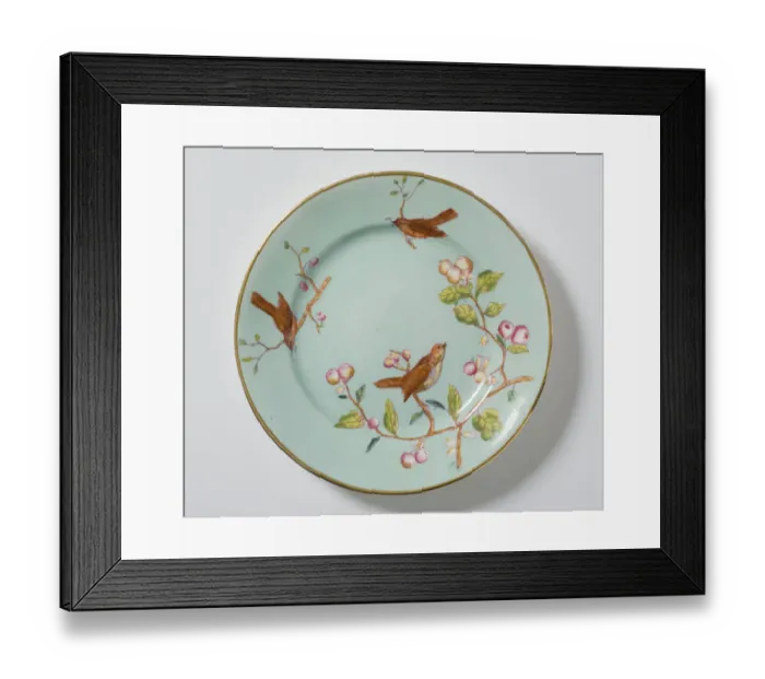 Framed Print : Side plate Framed Print : Side plate