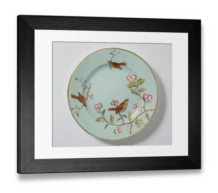 Framed Print : Side plate Framed Print : Side plate