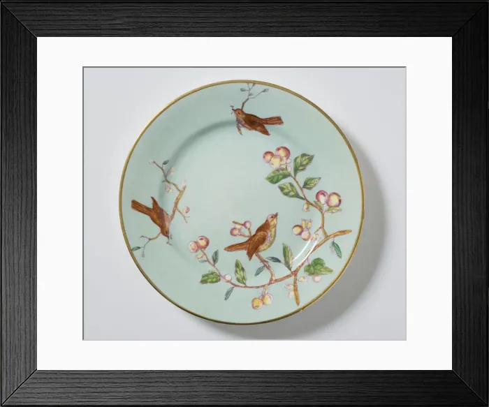 Framed Print : Side plate Framed Print : Side plate