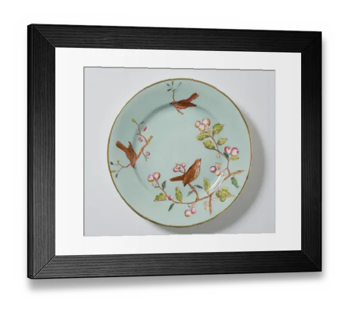 Framed Print : Side plate Framed Print : Side plate