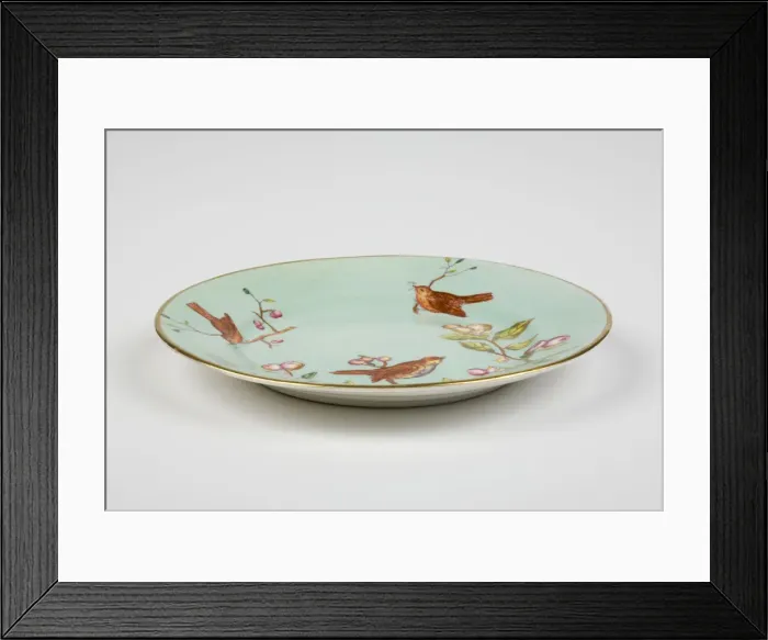 Framed Print : Side plate Framed Print : Side plate