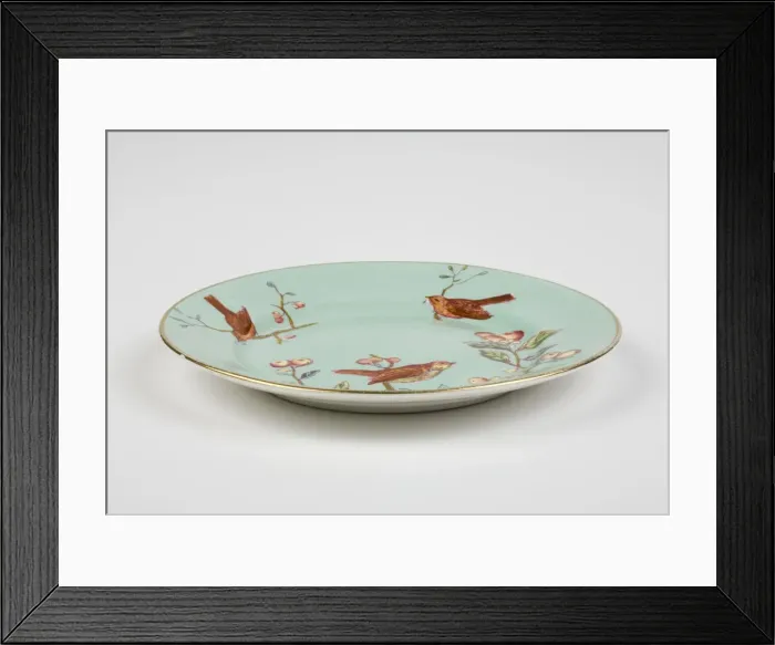 Framed Print : Side plate Framed Print : Side plate
