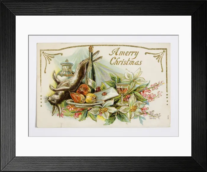 Framed Print : Christmas card Framed Print : Christmas card