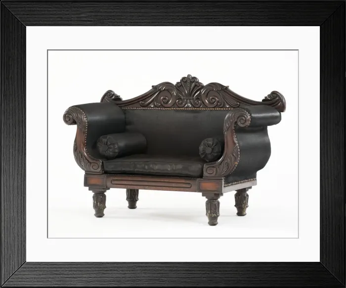 Framed Print : Childs sofa Framed Print : Childs sofa