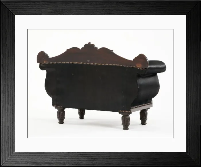 Framed Print : Childs sofa Framed Print : Childs sofa