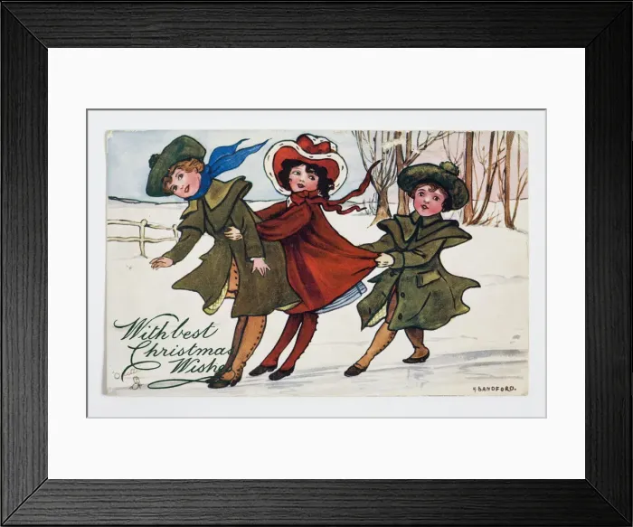Framed Print : Christmas card Framed Print : Christmas card