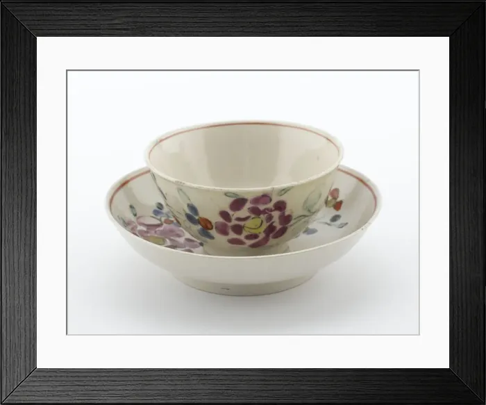 Framed Print : Tea bowl and saucer Framed Print : Tea bowl and saucer
