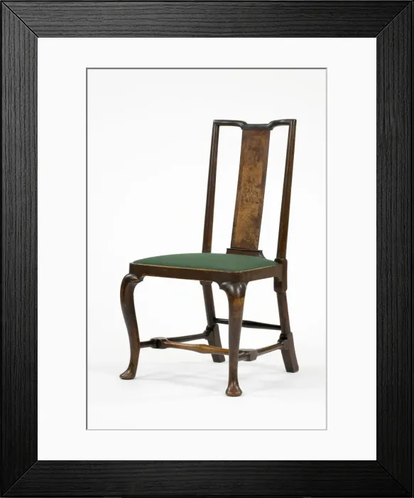 Framed Print : India Back Chair Framed Print : India Back Chair