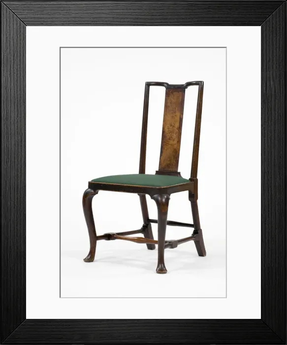 Framed Print : India Back Chair Framed Print : India Back Chair