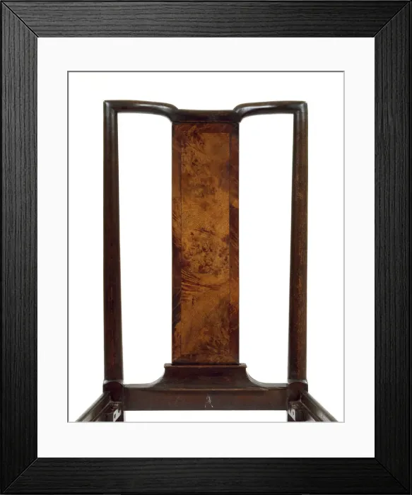 Framed Print : India back chair Framed Print : India back chair