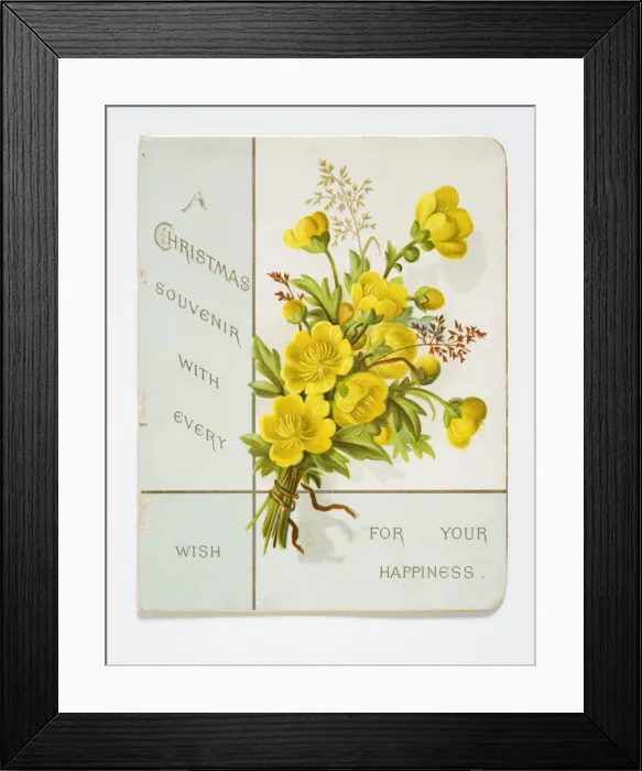 Framed Print : Christmas card Framed Print : Christmas card