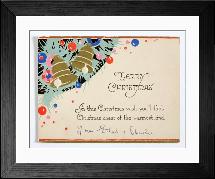 Framed Print : Christmas card Framed Print : Christmas card