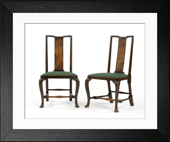 Framed Print : India Back Chairs Framed Print : India Back Chairs