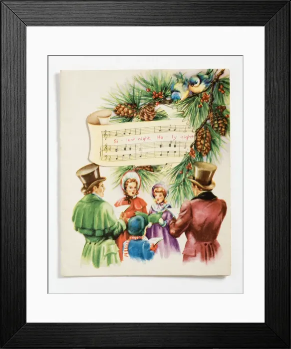 Framed Print : Christmas card Framed Print : Christmas card