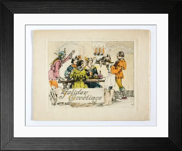 Framed Print : Christmas card Framed Print : Christmas card