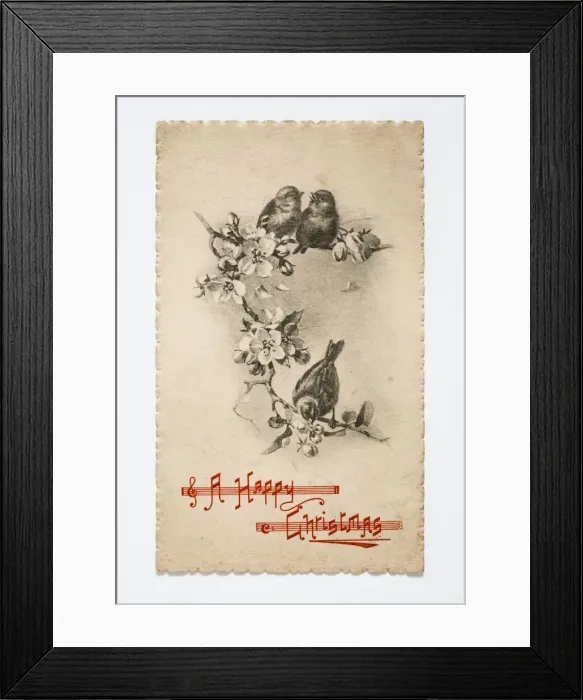 Framed Print : Christmas card Framed Print : Christmas card