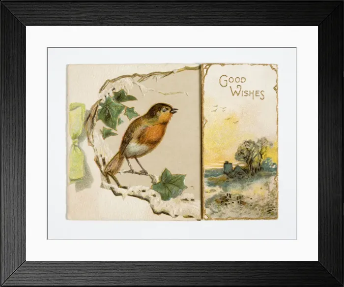 Framed Print : Christmas card Framed Print : Christmas card