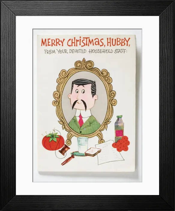 Framed Print : Christmas card Framed Print : Christmas card