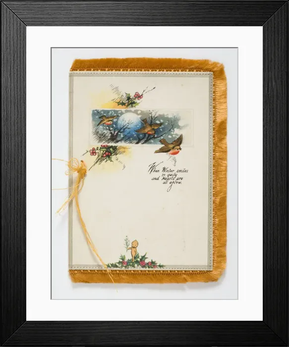 Framed Print : New Year card Framed Print : New Year card