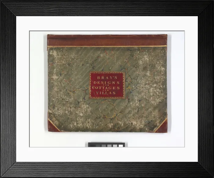 Framed Print : Front cover from Brays Designs for Cottages and Villas Framed Print : Front cover from Brays Designs for Cottages and Villas