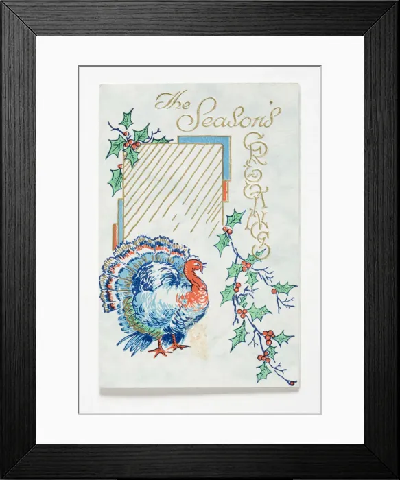 Framed Print : Christmas card Framed Print : Christmas card