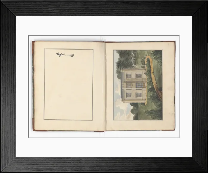 Framed Print : Pages from Brays Designs for Cottages and Villas Framed Print : Pages from Brays Designs for Cottages and Villas