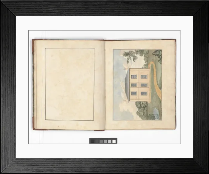 Framed Print : Pages from Brays Designs for Cottages and Villas Framed Print : Pages from Brays Designs for Cottages and Villas